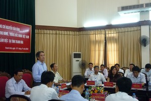 Thống đốc Ngân hàng Nhà nước Nguyễn Văn Bình làm việc với tỉnh Thanh Hóa