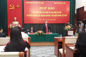 Hệ thống ngân hàng tập trung vốn lớn cho Tây Bắc