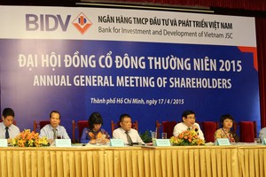 Quyết định nhận sáp nhập MHB được thông qua tại ĐHCĐ BIDV ngày 17/4 vừa qua