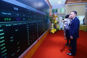 Cổ phiếu VIB tăng mạnh ngày chào sàn UPCoM