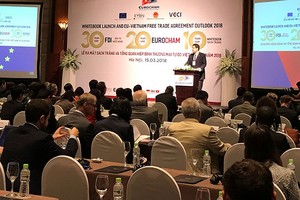 EuroCham: Việt Nam đang thặng dư thương mại với EU khoảng 31,8 tỷ USD
