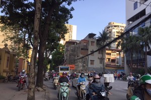 Những niềm vui ban đầu khi triển khai dự án mở rộng đường Vũ Trọng Phụng