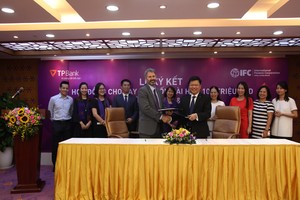 IFC thu xếp khoản vay trị giá 100 triệu USD cho TPBank