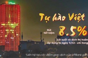 Sôi động cùng AFF Cup 2018, VPBank tăng mạnh lãi suất tiết kiệm dài hạn