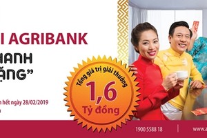 “Mùa kiều hối Agribank 2019, Nhận tiền nhanh - Nhiều quà tặng”