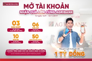 Giao dịch nhanh - trúng thưởng lớn cùng Agribank