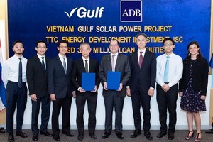 ADB cho Công ty Năng lượng TTC vay 37,8 triệu USD phát triển nhà máy điện mặt trời ở Tây Ninh