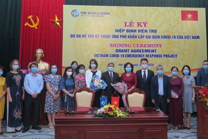 WB viện trợ không hoàn lại hơn 6,2 triệu USD giúp Việt Nam phát hiện và ứng phó với COVID-19