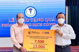 SHB và T&T Group tiếp tục tiếp sức Quảng Nam chống dịch