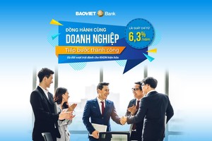 BAOVIET Bank dành 3.000 tỷ đồng vốn ưu đãi cho khách hàng