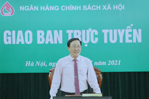 Ông Dương Quyết Thắng phát biểu chỉ đạo tại buổi họp giao ban