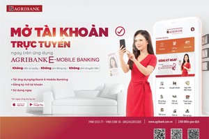 Agribank triển khai dịch vụ Mở tài khoản trực tuyến trên điện thoại di động