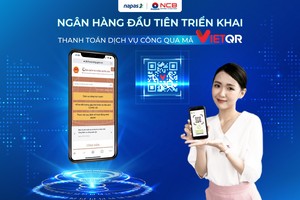 NCB: Ngân hàng đầu tiên triển khai phương thức thanh toán trực tuyến bằng mã VietQR trên Cổng Dịch vụ công Quốc gia