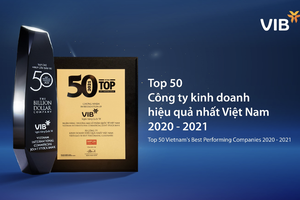 Dẫn đầu toàn ngành về hiệu quả kinh doanh, cổ phiếu VIB có tỷ suất lợi nhuận vượt trội