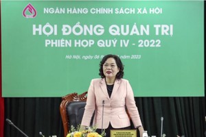 Bà Nguyễn Thị Hồng, Thống đốc NHNN Việt Nam kiêm Chủ tịch HĐQT NHCSXH