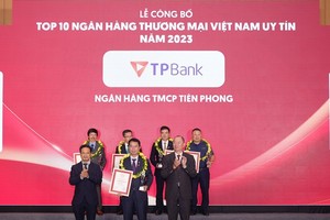 TPBank đứng thứ 4 trong Top các ngân hàng tư nhân uy tín nhất Việt Nam