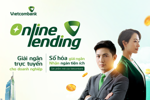Vietcombank ra mắt Online Lending (Giải ngân trực tuyến) –Số hóa giải ngân-nhận ngàn tiện ích