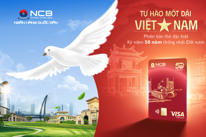 NCB ra mắt thẻ Visa phiên bản giới hạn mang tên “Thống Nhất”- Tự hào một dải Việt Nam đúng dịp kỷ niệm 50 năm thống nhất Đất nước (30/4/1975 - 30/4/2025)