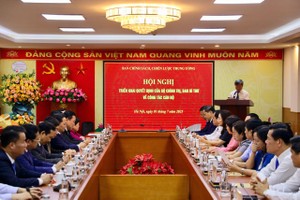 Điều động và bổ nhiệm hai Phó trưởng Ban Chính sách, chiến lược Trung ương