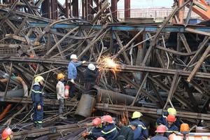 Samsung Vina là nhà bảo hiểm vụ sập giàn giáo Vũng Áng