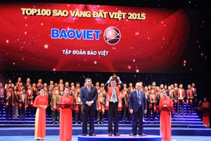 Bảo Việt giành cú đúp giải thưởng Sao Vàng Đất Việt