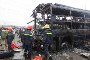 Bảo Long bảo hiểm vật chất cho xe Phương Trang trong vụ tai nạn tại Bình Thuận