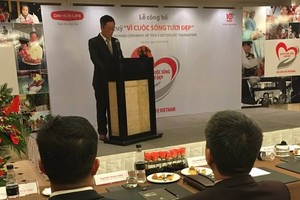 Ông Phùng Đắc Lộc, Giám đốc Quỹ Trách nhiệm Xã hội “Vì Cuộc Sống Tươi Đẹp”