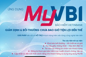 Hình ảnh giao diện màn hình ứng dụng My VBI