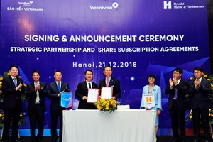 Bảo hiểm VietinBank bán 25% cổ phần cho Hyundai