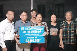 Một khách hàng được Fubon Life Việt Nam chi trả bảo hiểm hơn 130 triệu đồng 