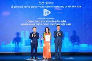 Năm 2025, VBI vươn lên vị trí thứ 3 trong Top 10 Công ty bảo hiểm phi nhân thọ uy tín Việt Nam 