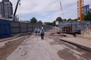 Dự án xây dựng tuyến đường sắt đô thị Bến Thành - Suối Tiên, một dự án do DGT đang thi công.