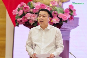 Thứ trưởng Bộ Tài chính Nguyễn Đức Chi nói về tình trạng chậm hoàn thuế VAT cho doanh nghiệp (Ảnh: M.Minh)