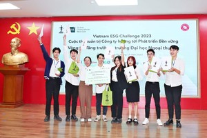Hình ảnh vòng thi Tăng trưởng – Cuộc thi ESG Challenge 2023 hôm 7/11.