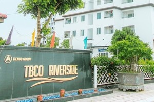 Dự án chung cư Riverside của Tập đoàn Tiến Bộ ở TP Thái Nguyên