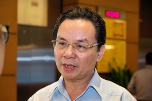 Đại biểu Hoàng Văn Cường, Uỷ ban Kinh tế Tài chính của Quốc hội (Ảnh: M.M)