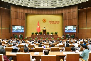 Quốc hội nghe Chính phủ trình bày dự án Luật Thuế giá trị gia tăng (sửa đổi)