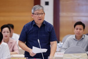 Thiếu tướng Hoàng Anh Tuyên trả lời báo chí tại họp báo Chính phủ chiều 6/7