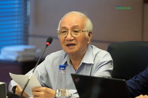 TS.KTS Đào Ngọc Nghiêm, Phó Chủ tịch Hội quy hoạch phát triển đô thị Việt Nam, nguyên Kiến trúc sư trưởng TP Hà Nội (Ảnh: M.Minh)