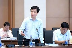 Đại biểu Nguyễn Hải Nam phát biểu chiều 20/5 (Ảnh: QH)