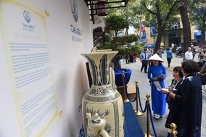 Trưng bày tinh hoa gốm Chu Đậu chào mừng Hội nghị thượng đỉnh Mỹ - Triều