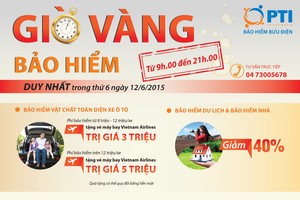 Mua bảo hiểm PTI nhận vé máy bay 
