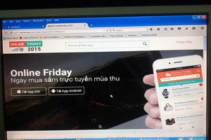 Hơn 50.000 sản phẩm khuyến mãi trong Ngày mua sắm trực tuyến mùa Thu