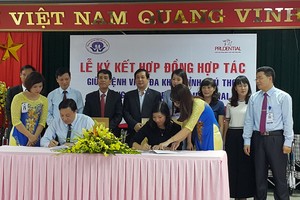 Prudential Việt Nam thực hiện  bảo lãnh viện phí với bệnh viện Phú Thọ