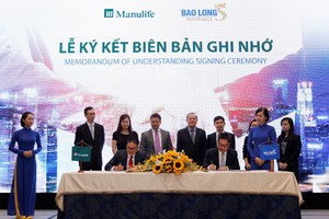 Manulife Việt Nam hợp tác với Bảo Long