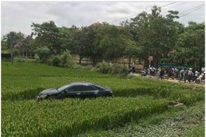 Hiện trường vụ tai nạn