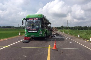 Hiện trường vụ tai nạn