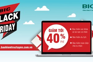 BIC Black Friday: Giảm đến 40% phí nhiều sản phẩm bảo hiểm