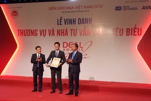 Mirae Asset Prévoir được vinh danh trong Top 10 thương vụ tiêu biểu năm 2017-2018