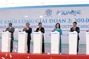 Khởi công giai đoạn 2 Dự án Nhà máy nước mặt sông Đuống